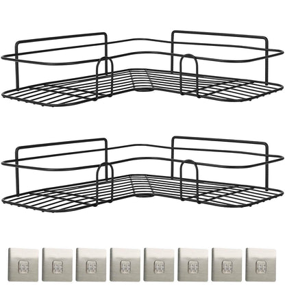 2-Piece: Corner Shower Caddy Shelves DailySale