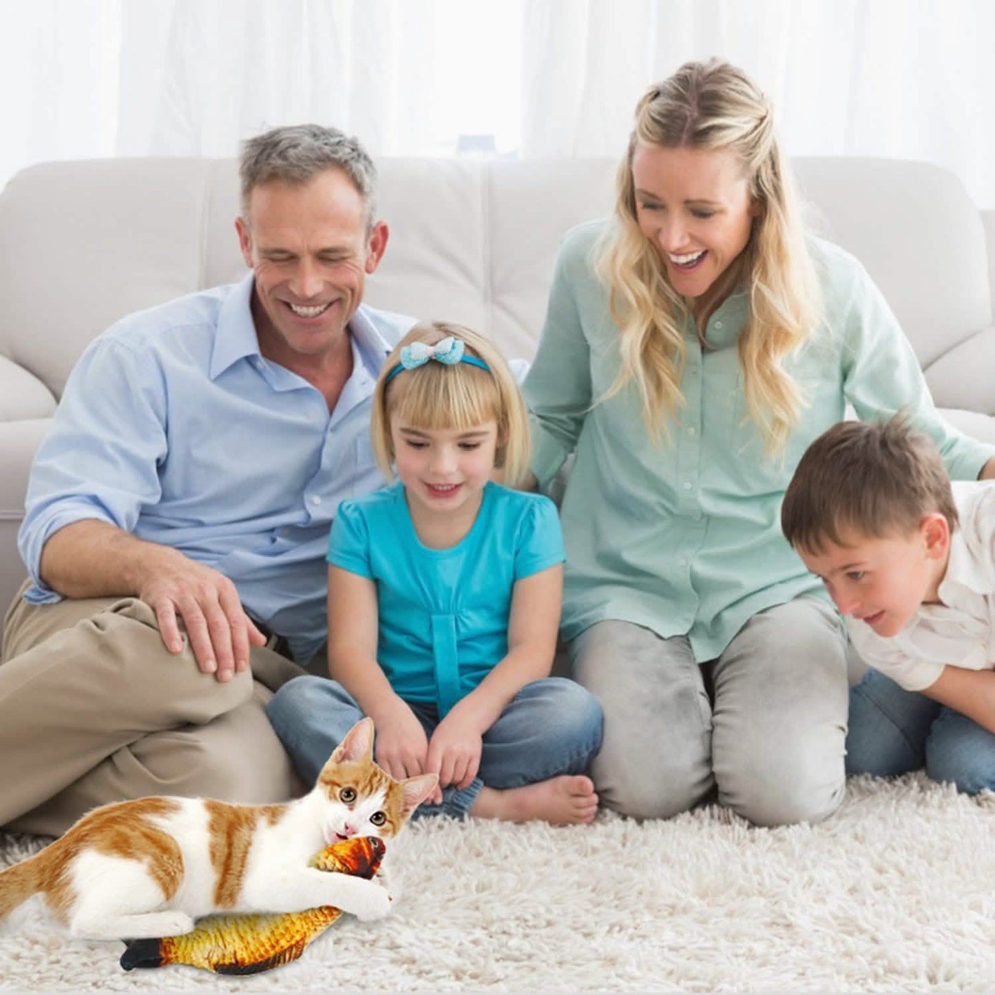 2-Piece: Electric Moving Fish Cat Toy DailySale