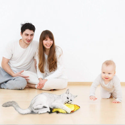 2-Piece: Electric Moving Fish Cat Toy DailySale