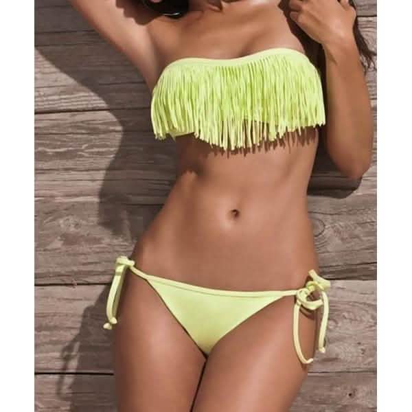 2-Piece: Fashion Fringe Bikini Swimwear DailySale