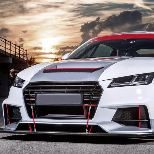 2-Piece: Front Bumper Lip Splitter Rod DailySale
