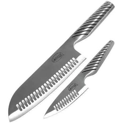 2-Piece: Gotham Steel Pro Cut – The Japanese Style Stainless Steel Super Sharp Knife Set DailySale