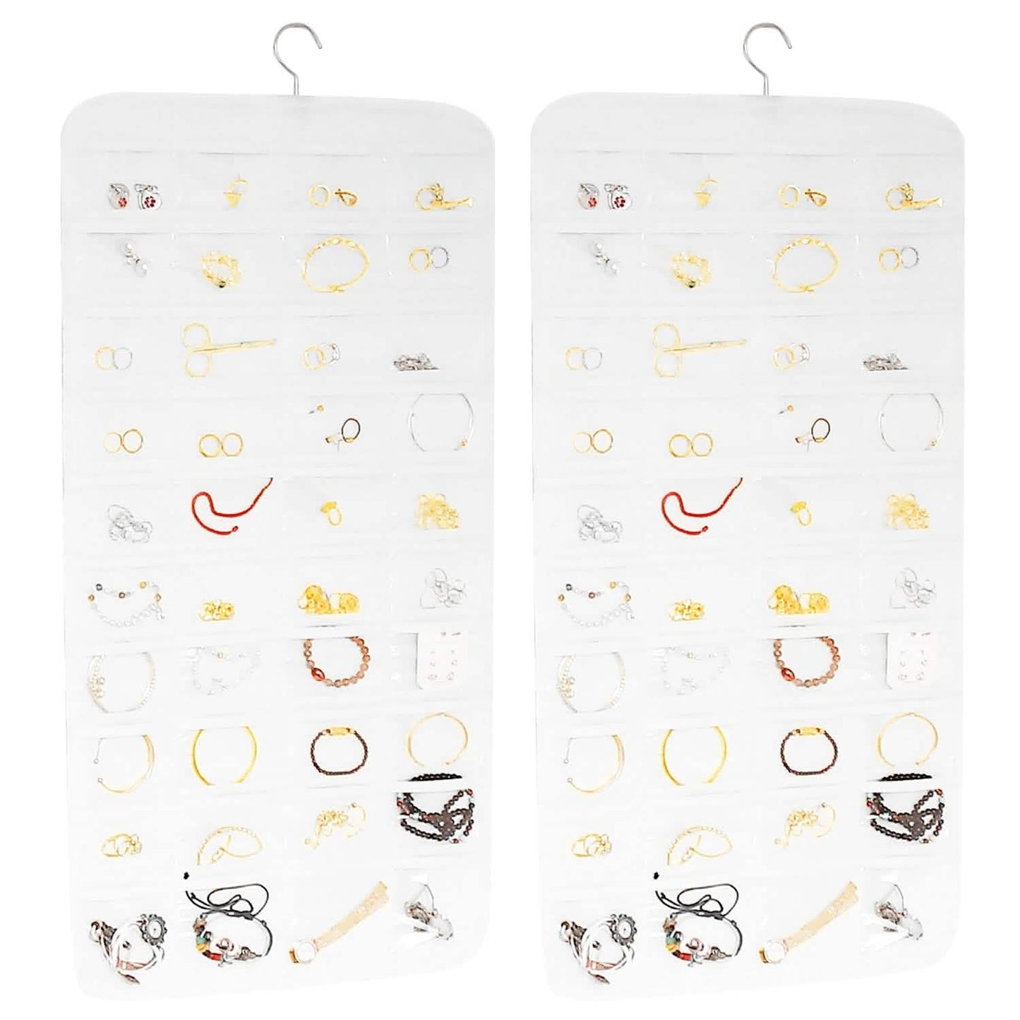 2-Piece: Hanging Jewelry Organizer DailySale