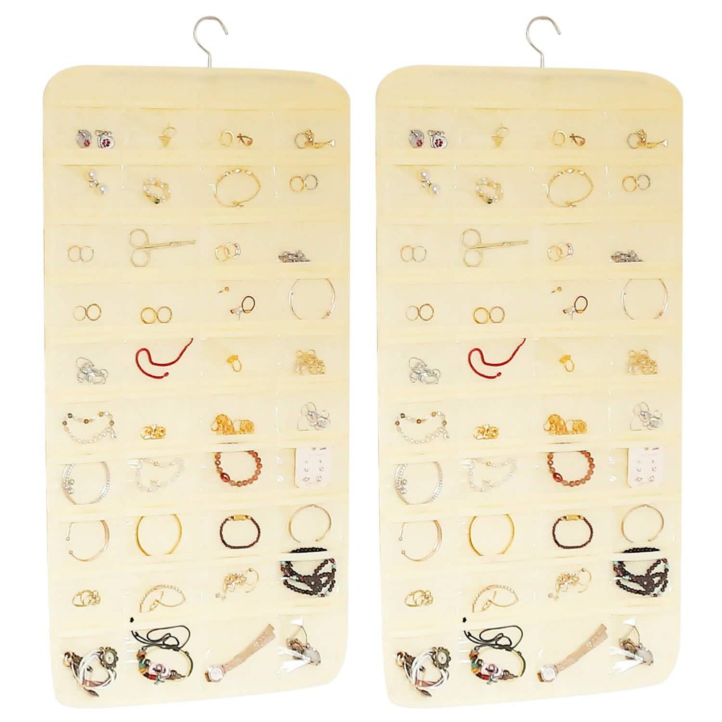 2-Piece: Hanging Jewelry Organizer DailySale