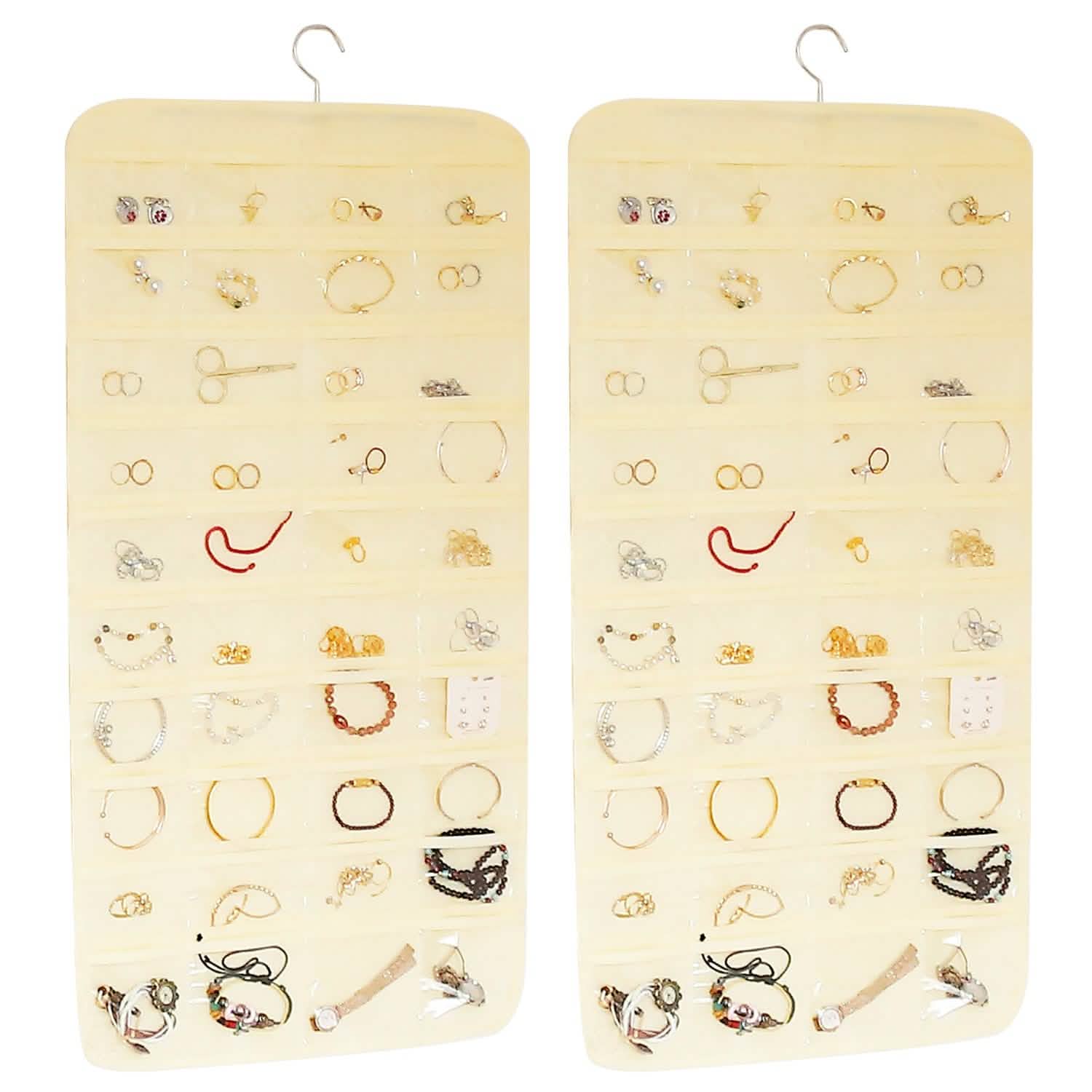 2-Piece: Hanging Jewelry Organizer DailySale