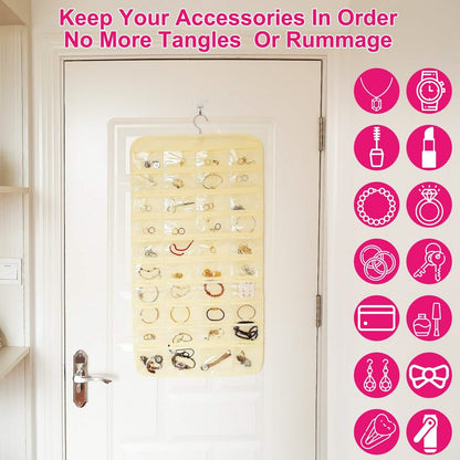 2-Piece: Hanging Jewelry Organizer DailySale