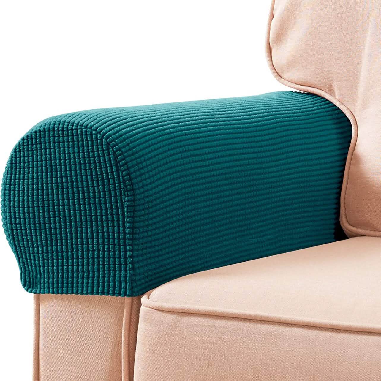 2-Piece: Jacquard Sofa Armrest Slipcover DailySale