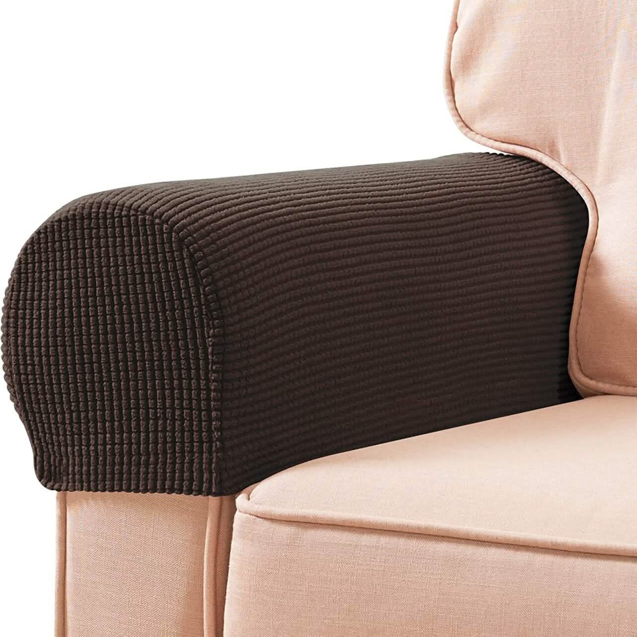 2-Piece: Jacquard Sofa Armrest Slipcover DailySale