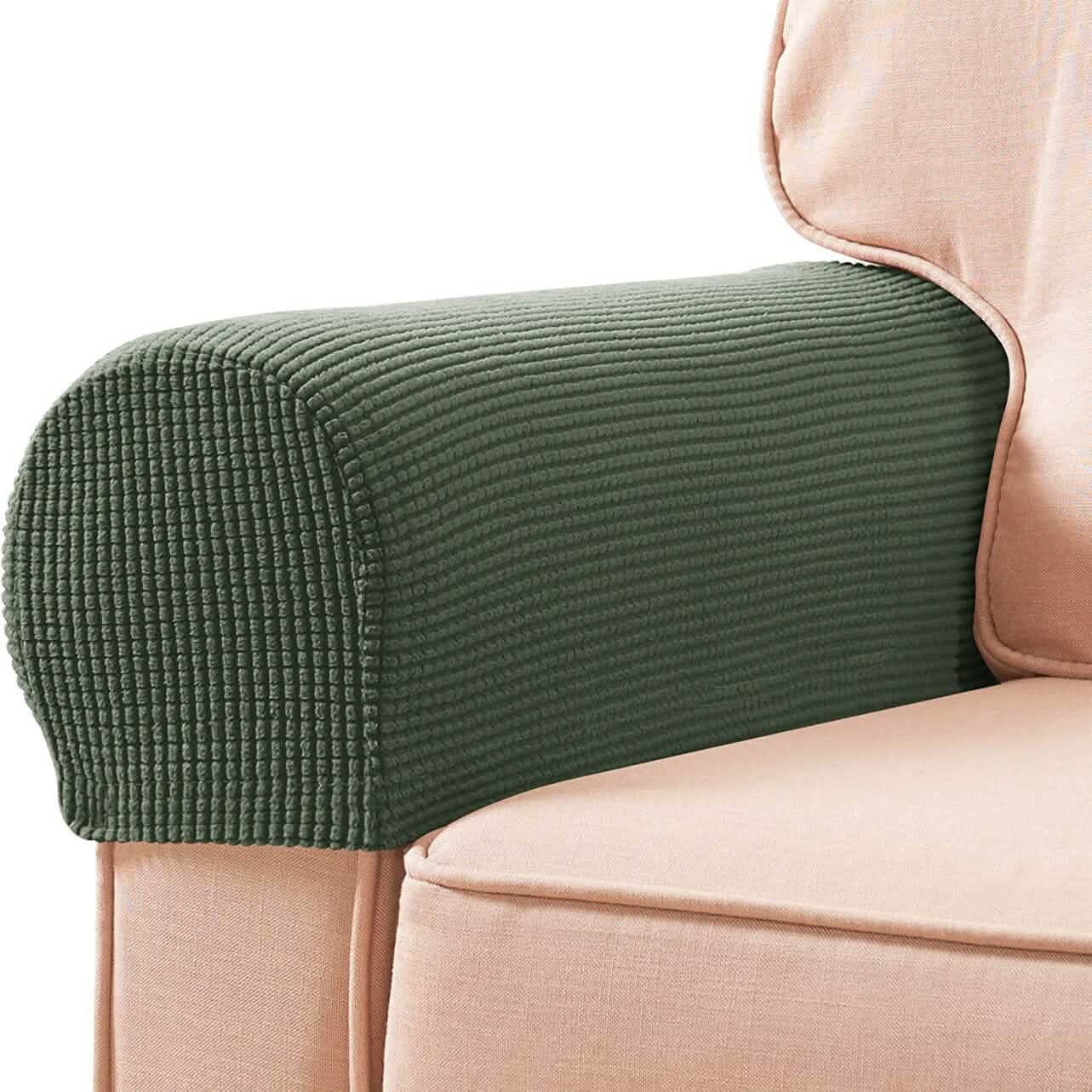 2-Piece: Jacquard Sofa Armrest Slipcover DailySale