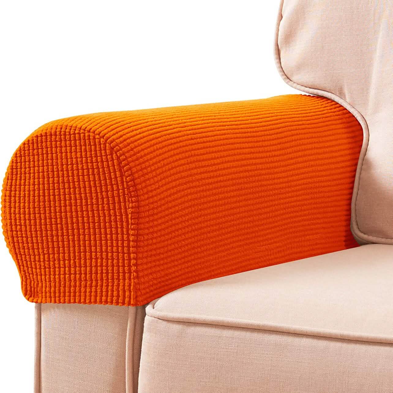 2-Piece: Jacquard Sofa Armrest Slipcover DailySale