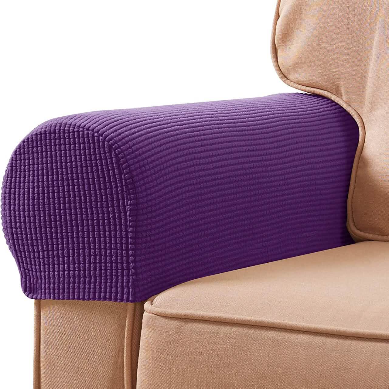 2-Piece: Jacquard Sofa Armrest Slipcover DailySale