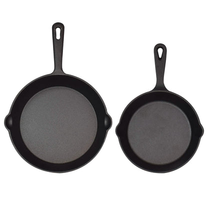 2-Piece: Jim Beam Cast Iron Skillets DailySale