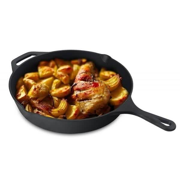 2-Piece: Jim Beam Cast Iron Skillets DailySale
