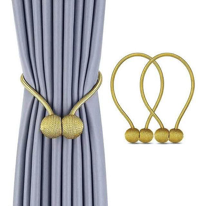 2-Piece: Magnet Curtains Bandages Buckle DailySale