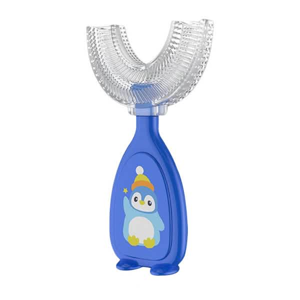 2-Piece: Manual Children's U-Shaped Toothbrush DailySale
