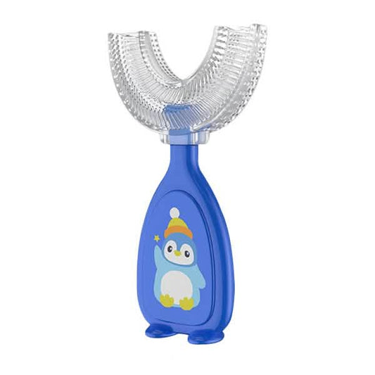2-Piece: Manual Children's U-Shaped Toothbrush DailySale