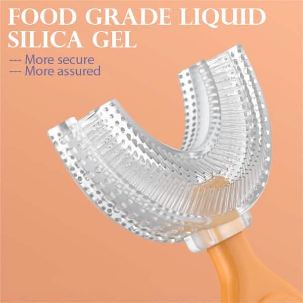 2-Piece: Manual Children's U-Shaped Toothbrush DailySale