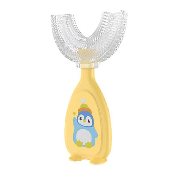 2-Piece: Manual Children's U-Shaped Toothbrush DailySale