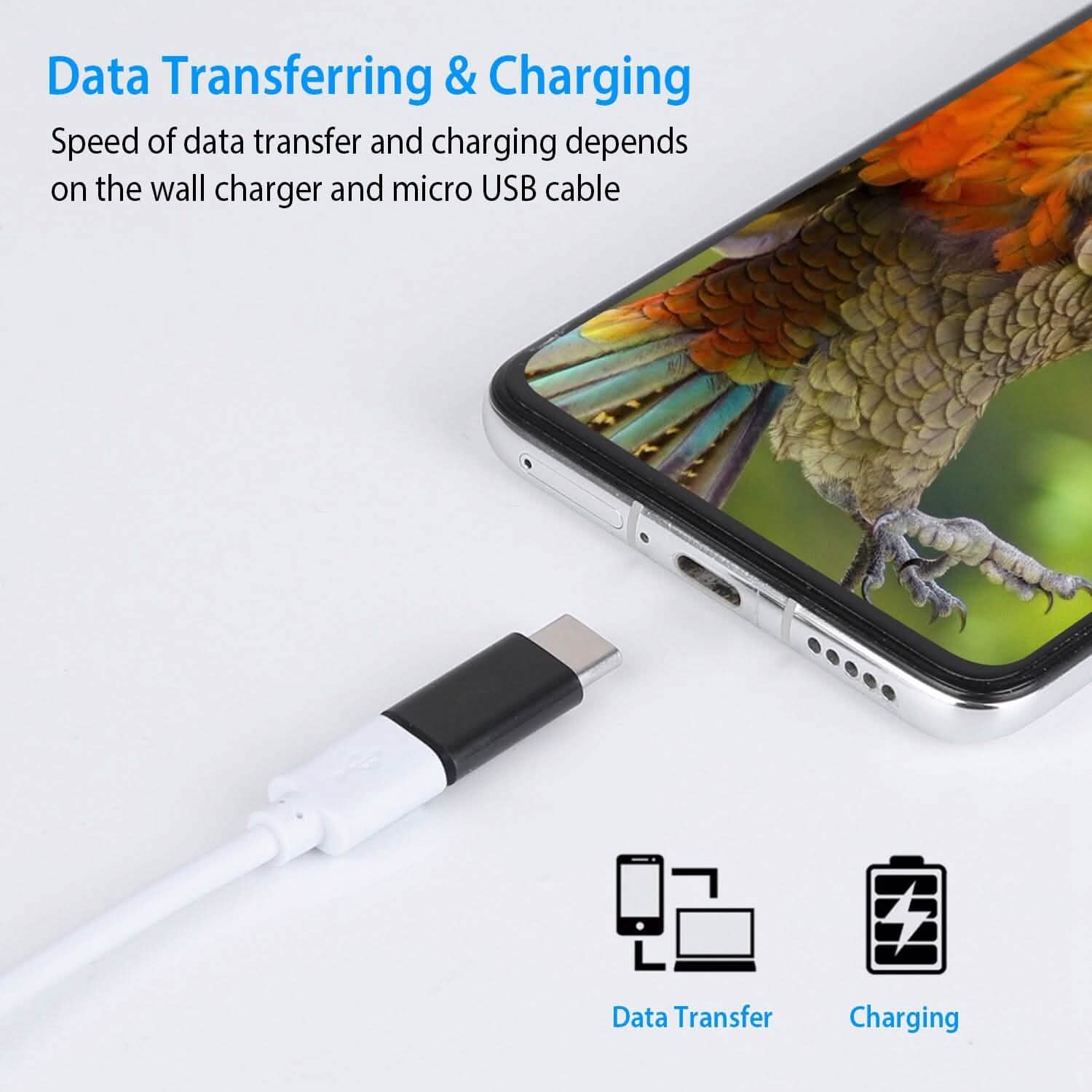 2-Piece: Micro USB To Type C Adapter DailySale