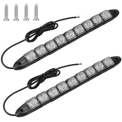 2-Piece: Navigation Marine Boat Strip 9 LED Lights DailySale