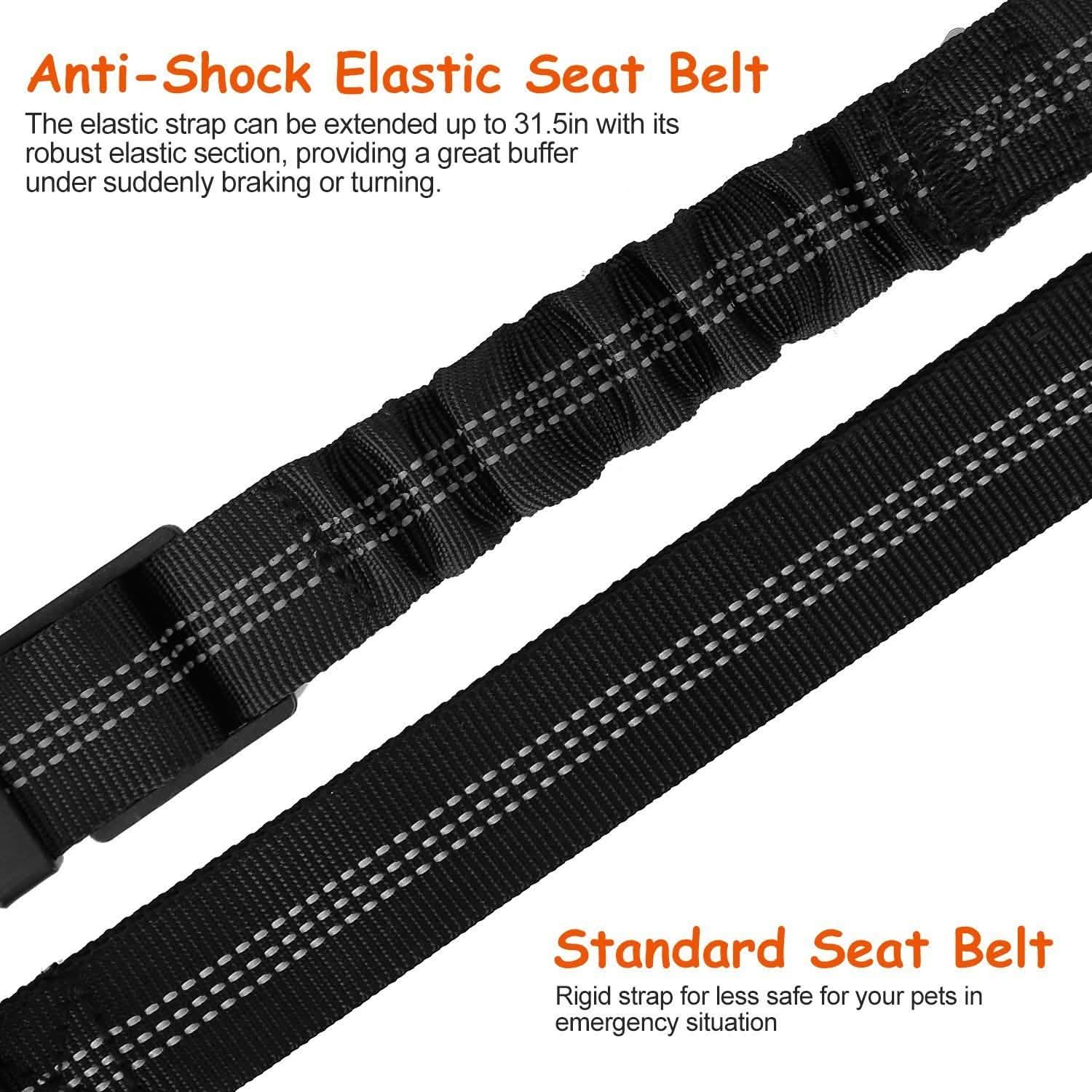 2-Piece: Pet Car Safety Seatbelt DailySale