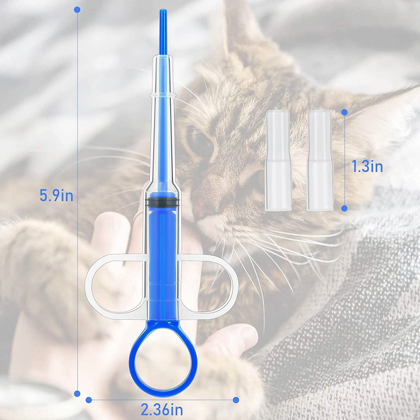 2-Piece: Pet Tablet Syringe Pusher DailySale