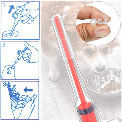 2-Piece: Pet Tablet Syringe Pusher DailySale