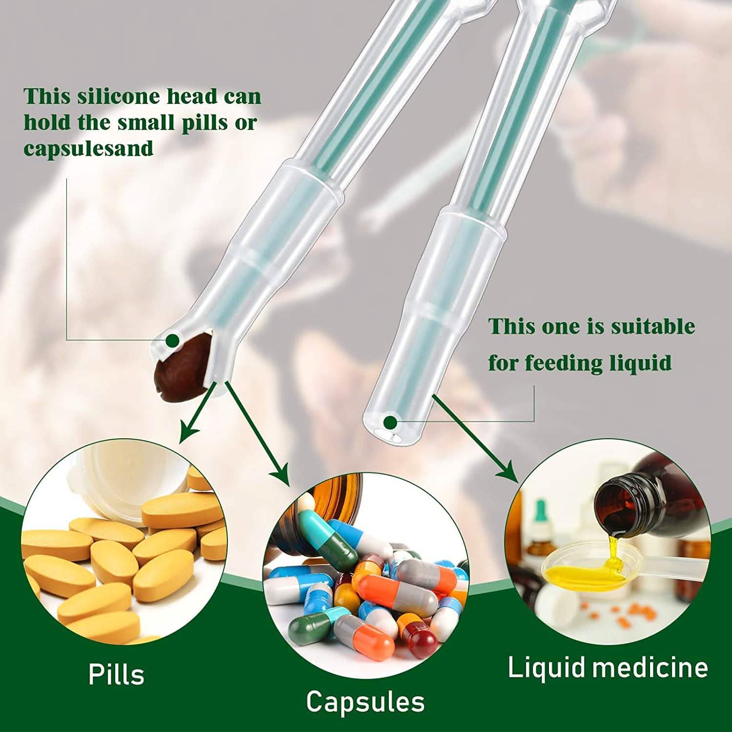 2-Piece: Pet Tablet Syringe Pusher DailySale