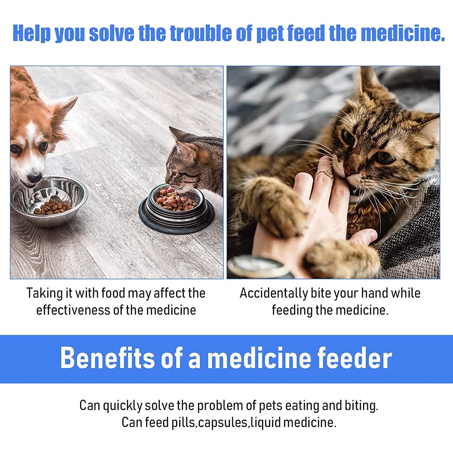 2-Piece: Pet Tablet Syringe Pusher DailySale