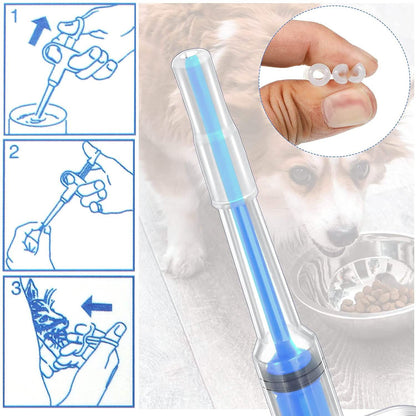 2-Piece: Pet Tablet Syringe Pusher DailySale