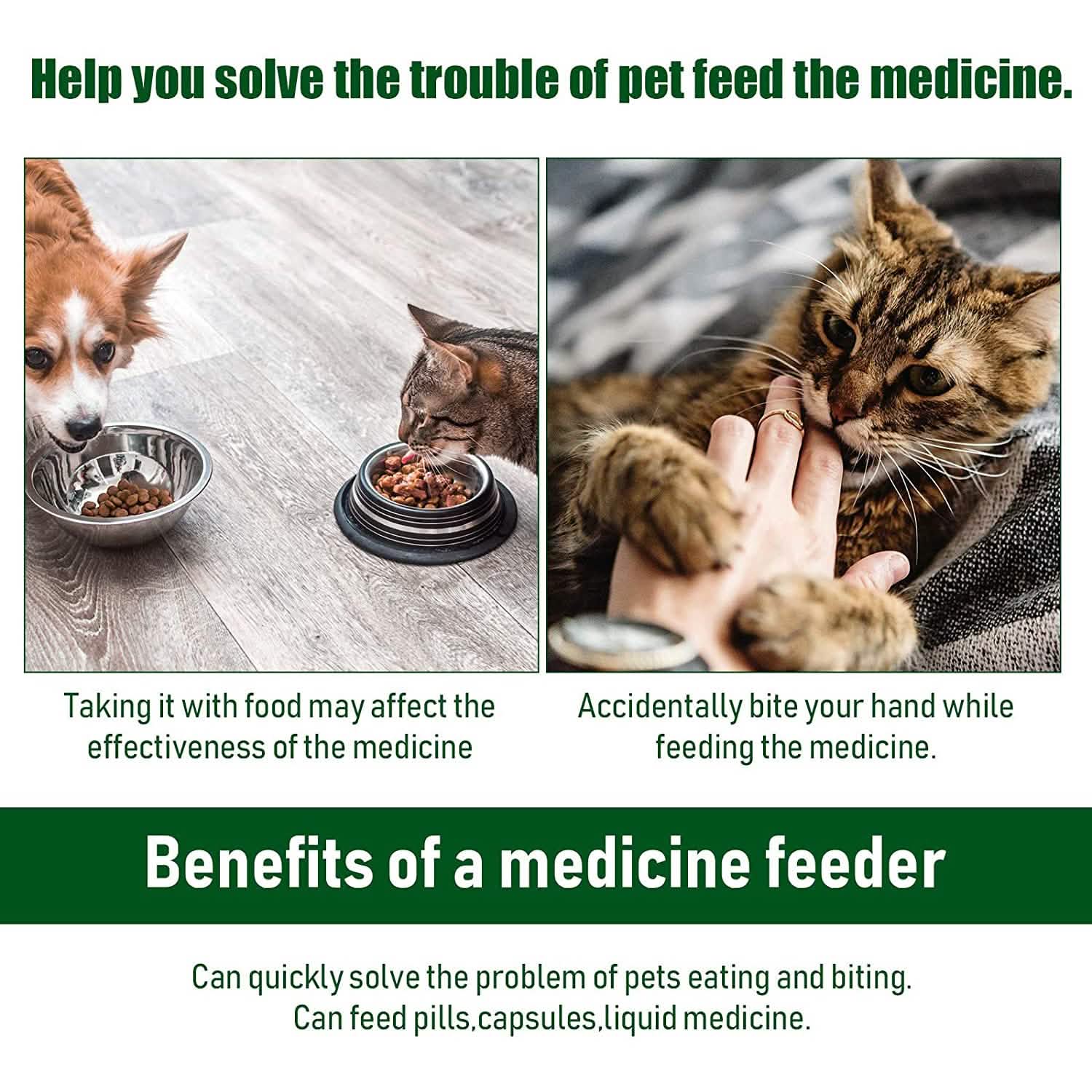 2-Piece: Pet Tablet Syringe Pusher DailySale