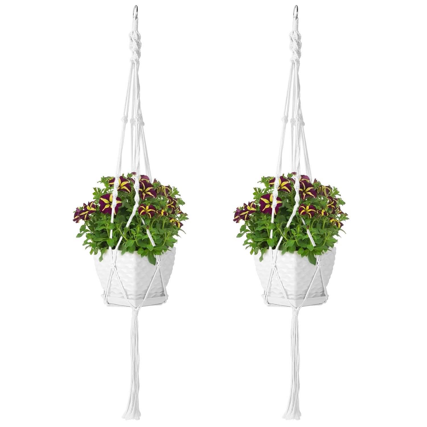 2-Piece: Plant Hanger Flowerpot Net Bag DailySale