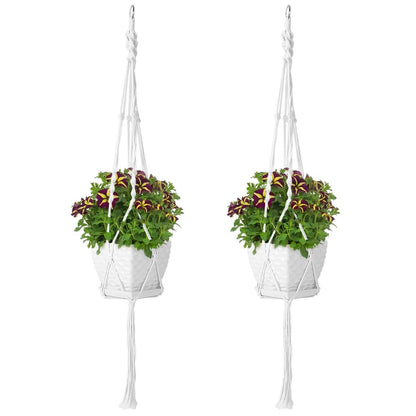 2-Piece: Plant Hanger Flowerpot Net Bag DailySale