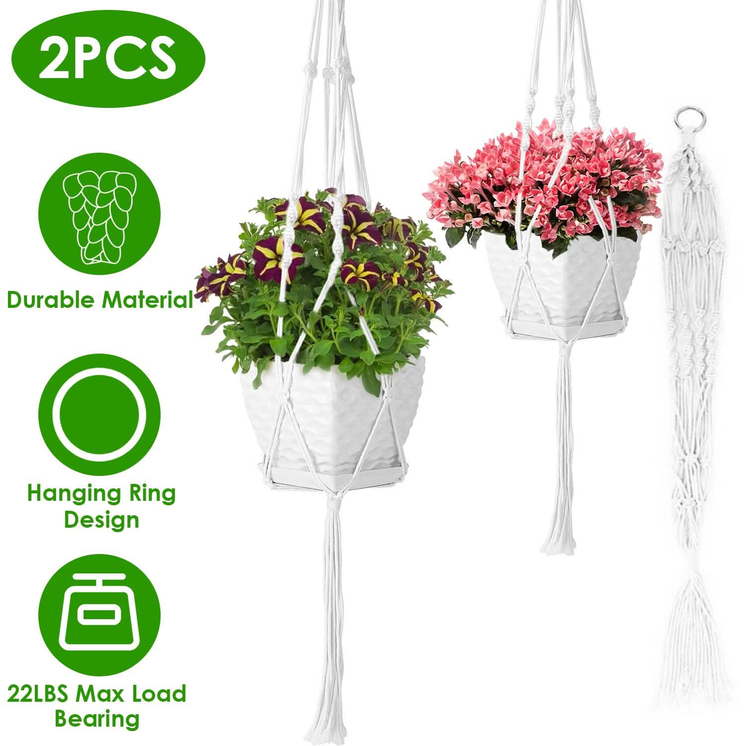 2-Piece: Plant Hanger Flowerpot Net Bag DailySale