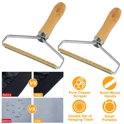 2-Piece: Portable Reusable Double Sided Lint Remover Travel DailySale