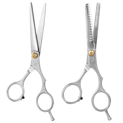 2-Piece: Professional Hair Cutting Scissors Set DailySale