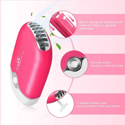 2-Piece: Rechargeable Handheld Mini Eyelash Fan DailySale