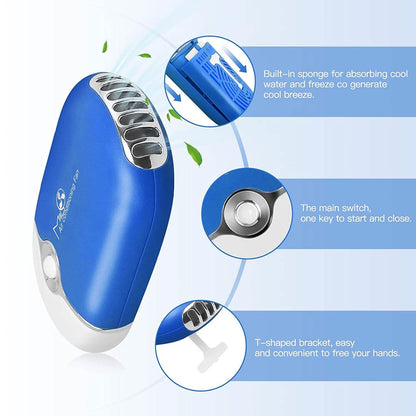2-Piece: Rechargeable Handheld Mini Eyelash Fan DailySale
