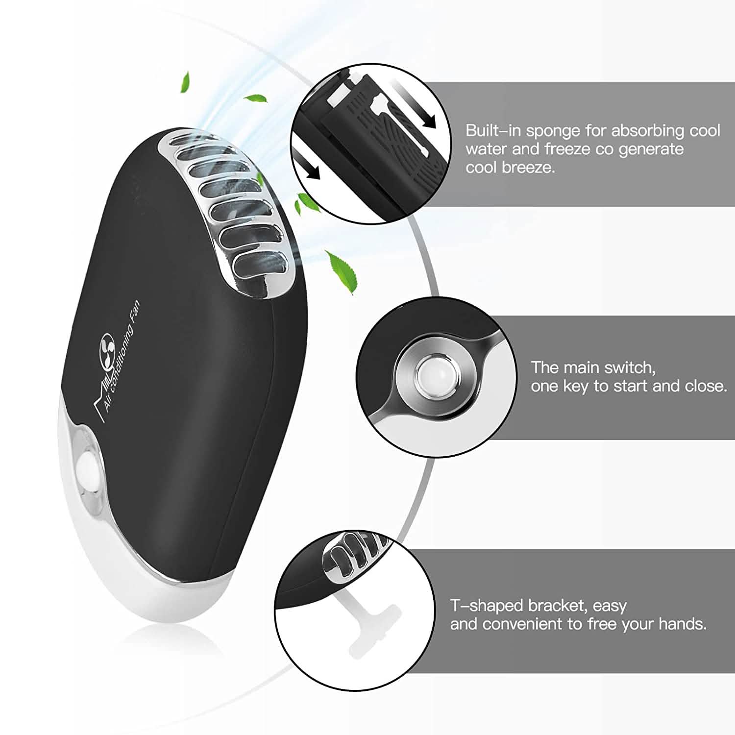 2-Piece: Rechargeable Handheld Mini Eyelash Fan DailySale