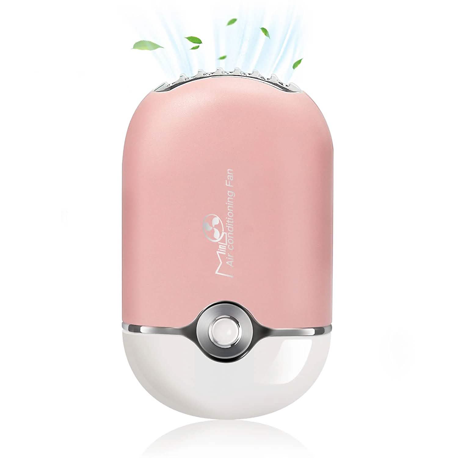 2-Piece: Rechargeable Handheld Mini Eyelash Fan DailySale