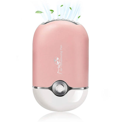 2-Piece: Rechargeable Handheld Mini Eyelash Fan DailySale