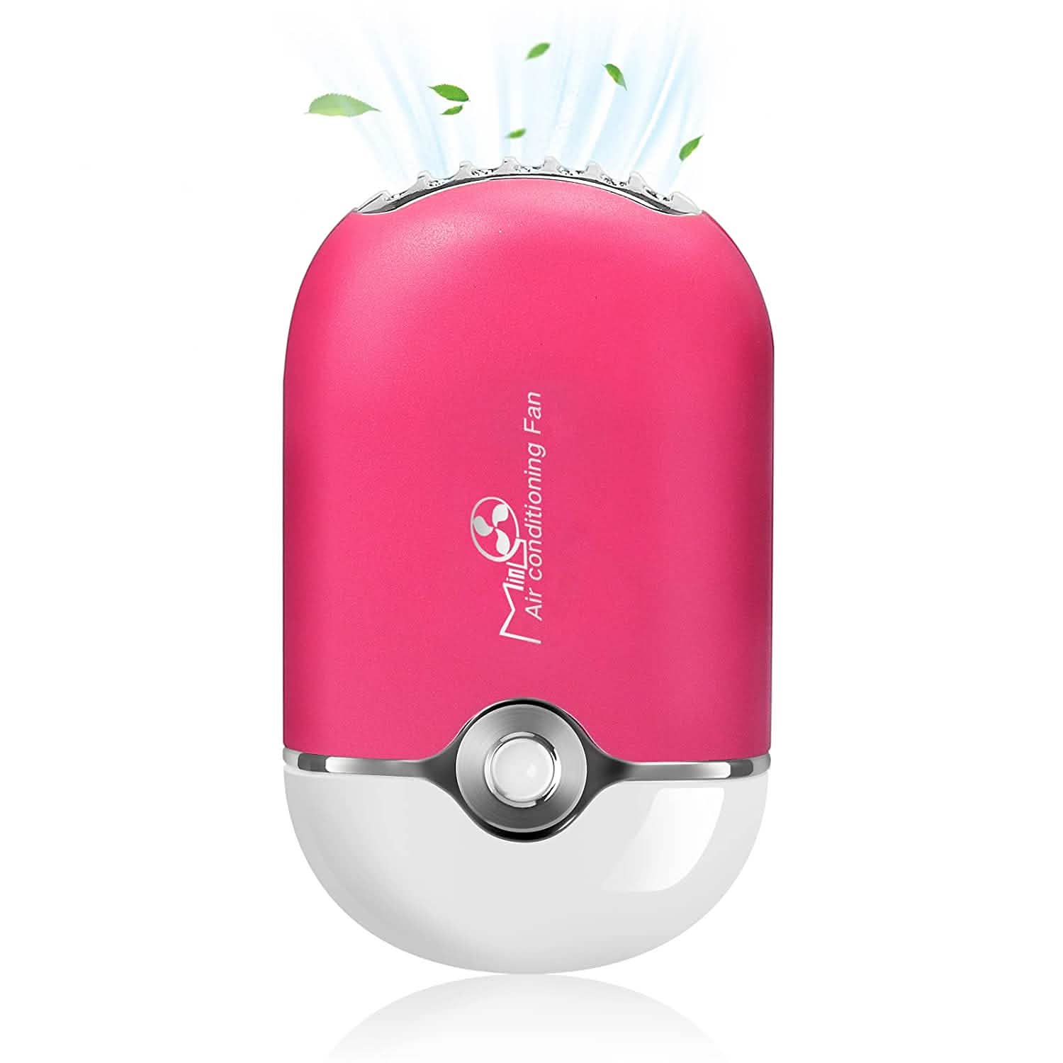 2-Piece: Rechargeable Handheld Mini Eyelash Fan DailySale