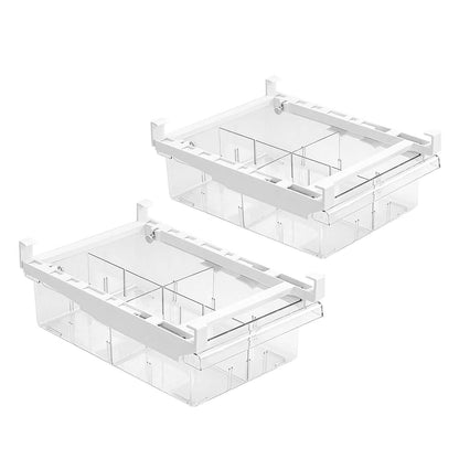 2-Piece: Refrigerator Egg Drawer 36 Egg Capacity Snap On Hanging Storage Tray DailySale