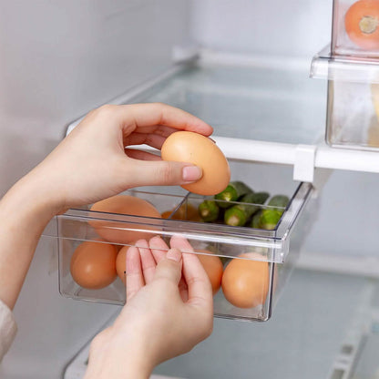 2-Piece: Refrigerator Egg Drawer 36 Egg Capacity Snap On Hanging Storage Tray DailySale