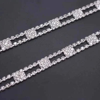 2-Piece Set: Elegant & Sexy Rhinestone Bra Straps DailySale