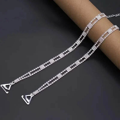 2-Piece Set: Elegant & Sexy Rhinestone Bra Straps DailySale
