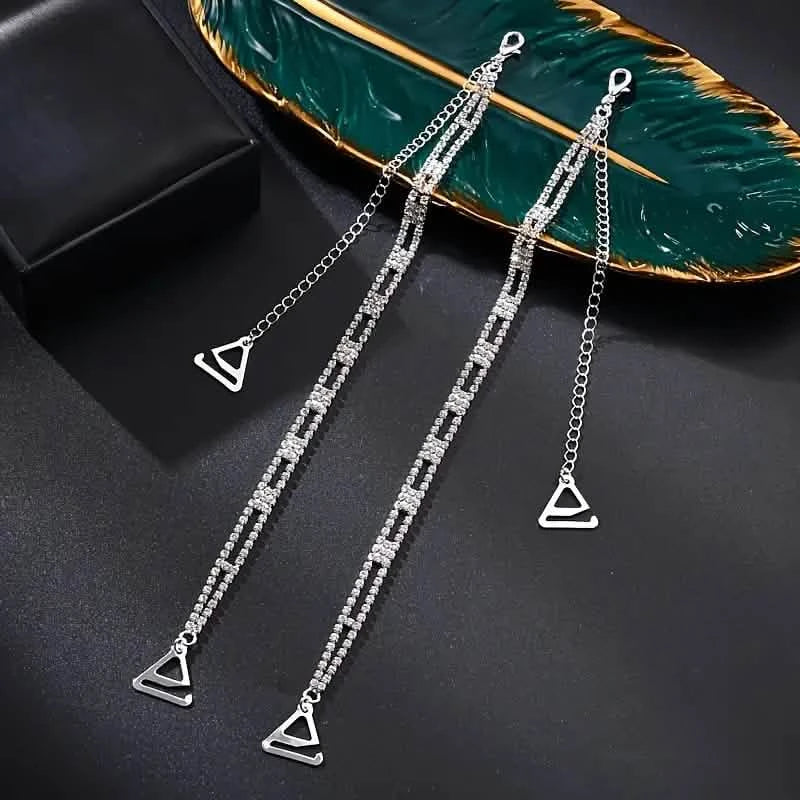 2-Piece Set: Elegant & Sexy Rhinestone Bra Straps DailySale