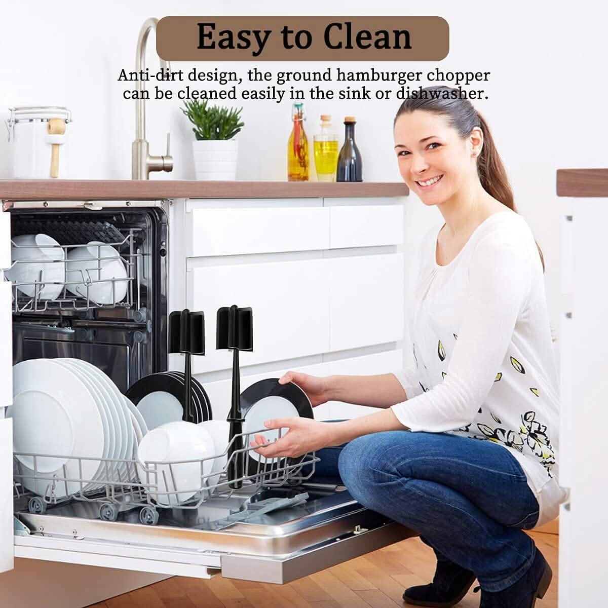 2-Piece Set: Heat-Resistant Nylon Meat Chopper Set DailySale