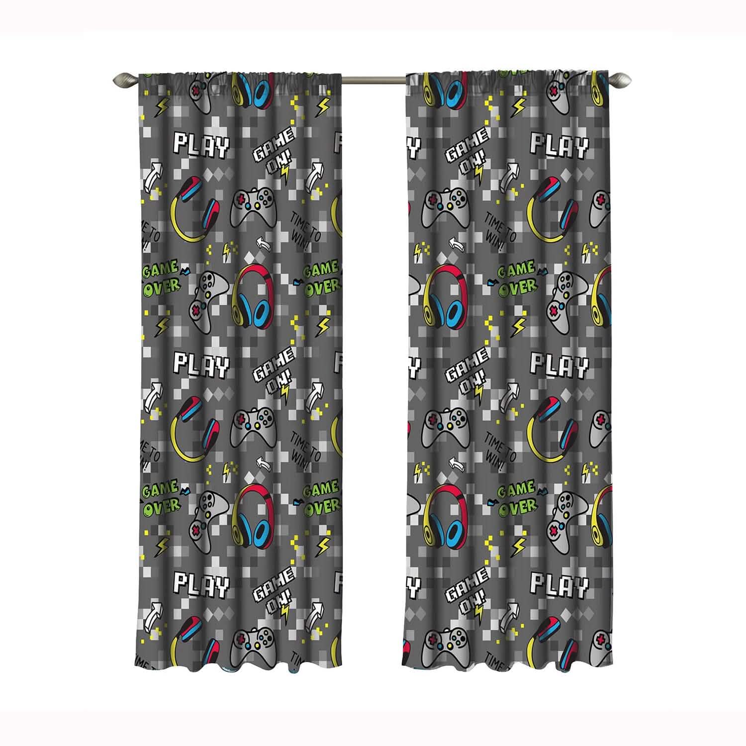 2-Piece Set: Kidz Mix Game on Glow-in-the-Dark Window Panel Pair DailySale