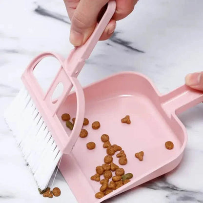 2-Piece Set: Mini Cleaning Dustpan And Brush Set DailySale
